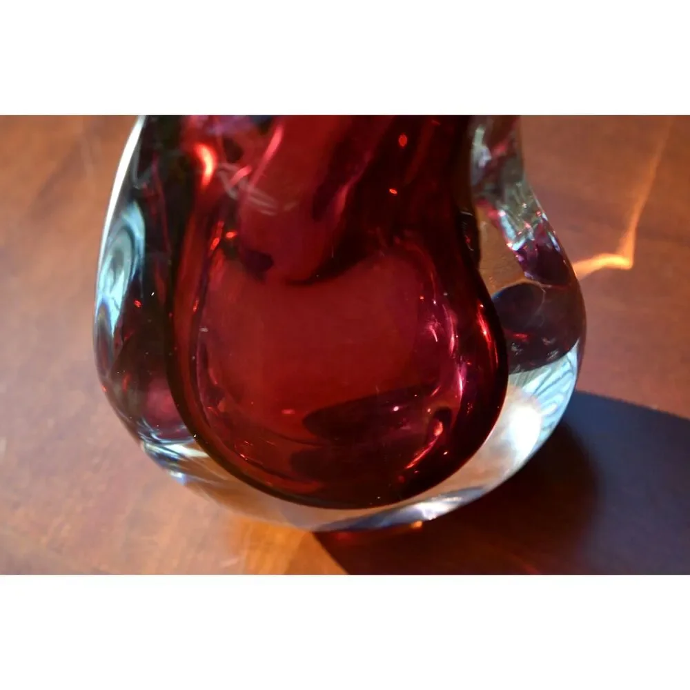 Luigi Onesto for Oggetti – Murano Glass Teardrop Vase